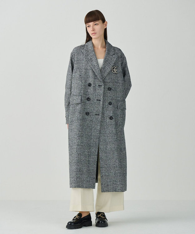 グレンチェックチェスターコート / GRACE CONTINENTAL | GRACE