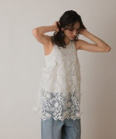 フラワーレースキャミソール / GRACE CONTINENTAL | GRACE CONTINENTAL