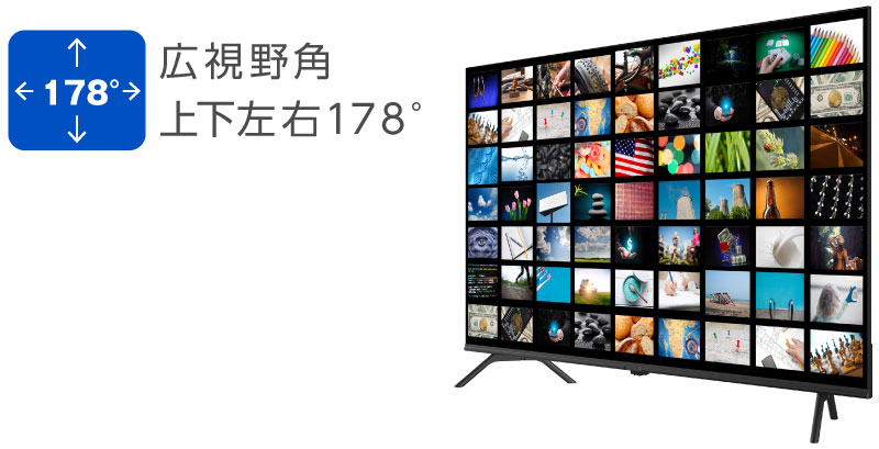 テレビ, テレビ本体・テレビ関連 | GH-TV43CGE-BK | GREEN HOUSE