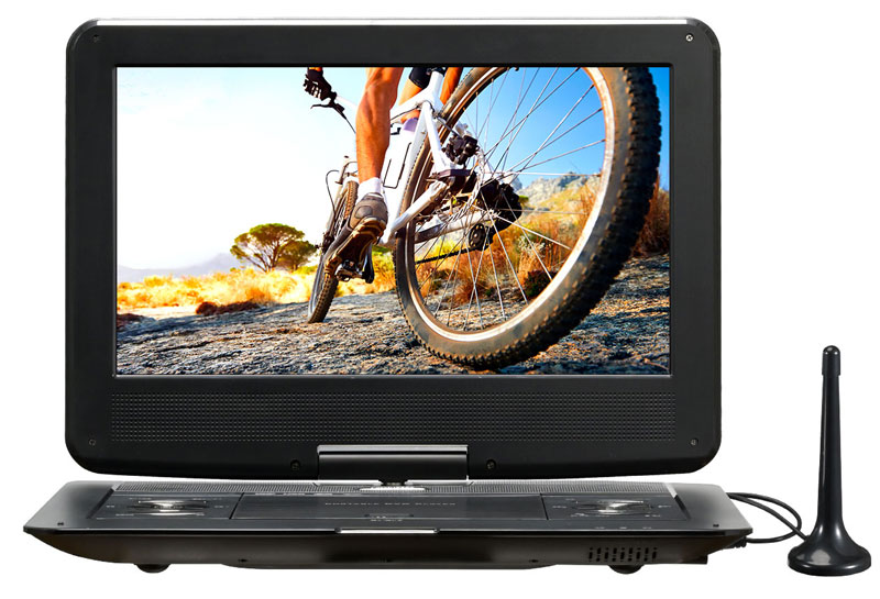 送料無料DVDプレイヤー13.3V型 地デジ＆ワンセグ LED液晶テレビ 13.3