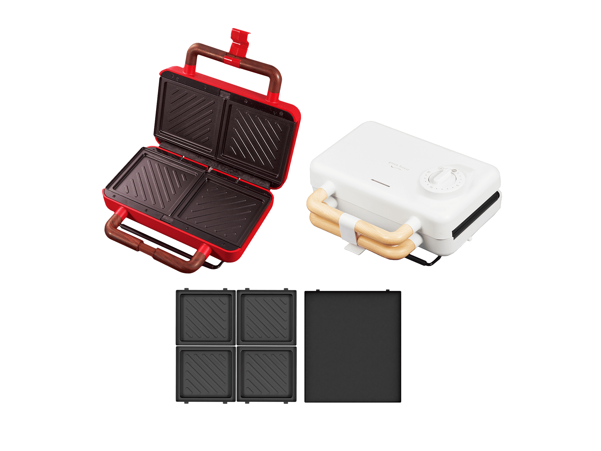 ホットサンドメーカー | GH-HOTSBシリーズ | GREEN HOUSE グリーンハウス