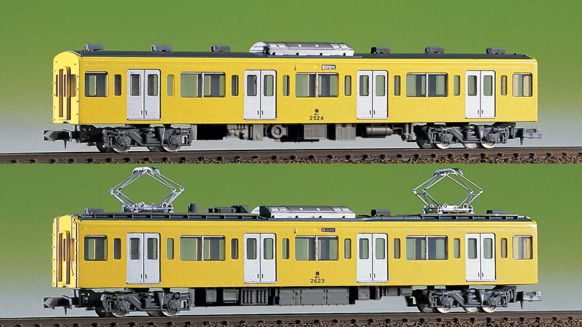 439-1＞西武新2000系 増結用中間車2両セット｜エコノミーキット｜N