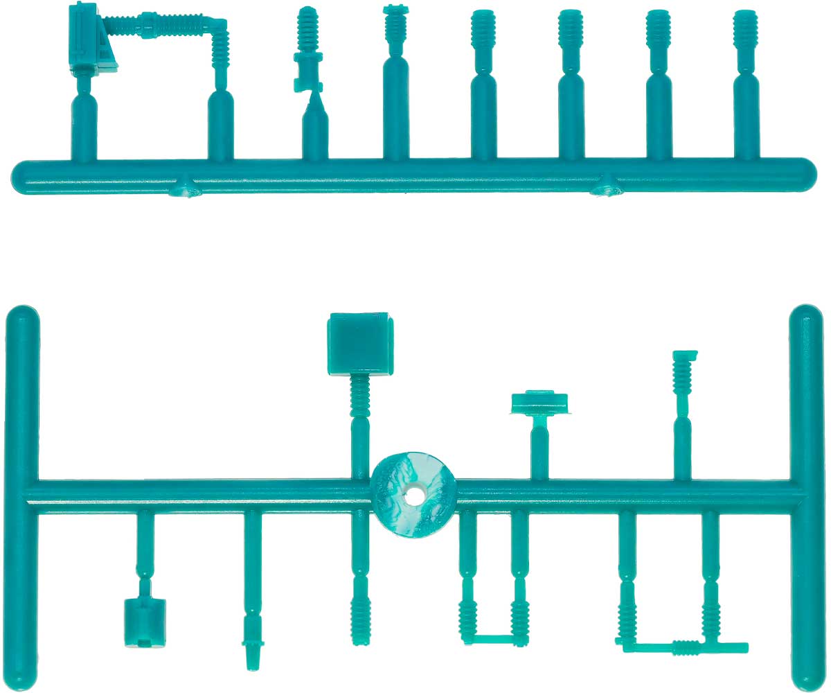 8077＞交流機器パーツ（緑色・2両分）｜車両用パーツ｜Nゲージ鉄道模型