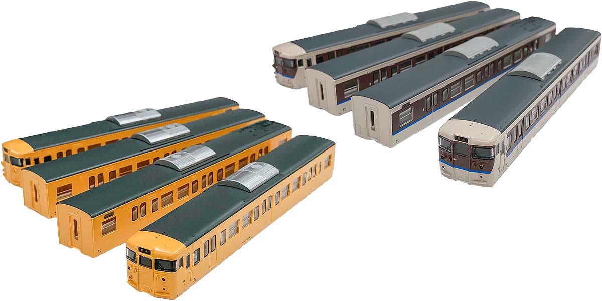 18516＞JR115系1000番台30N体質改善車 4両編成ボディキット｜ハイ