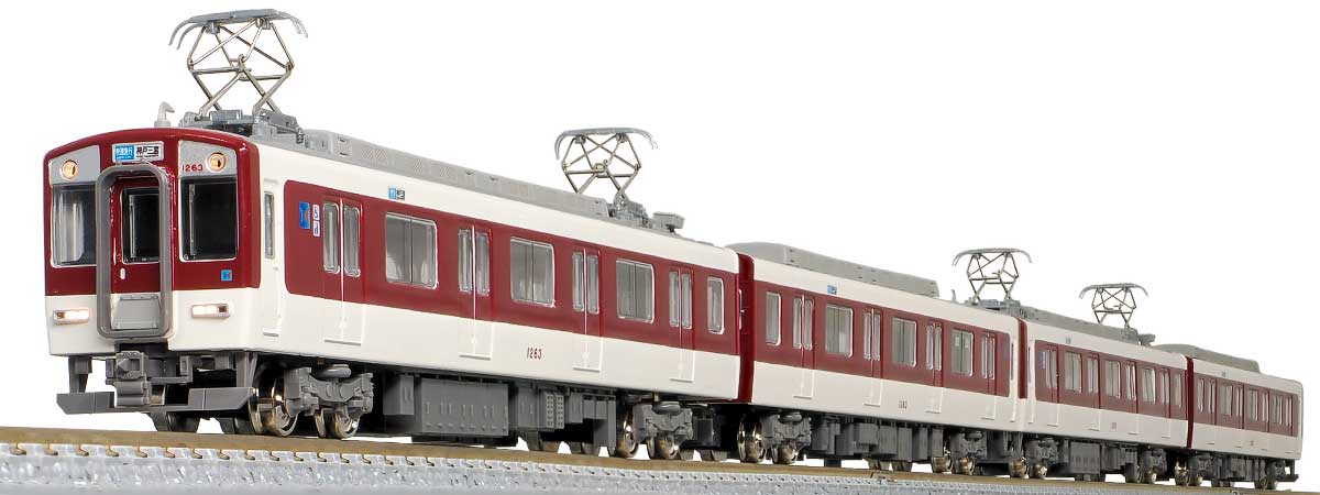 31945＞近鉄1252系（車番選択式）先頭車4両セット（動力無し）｜N