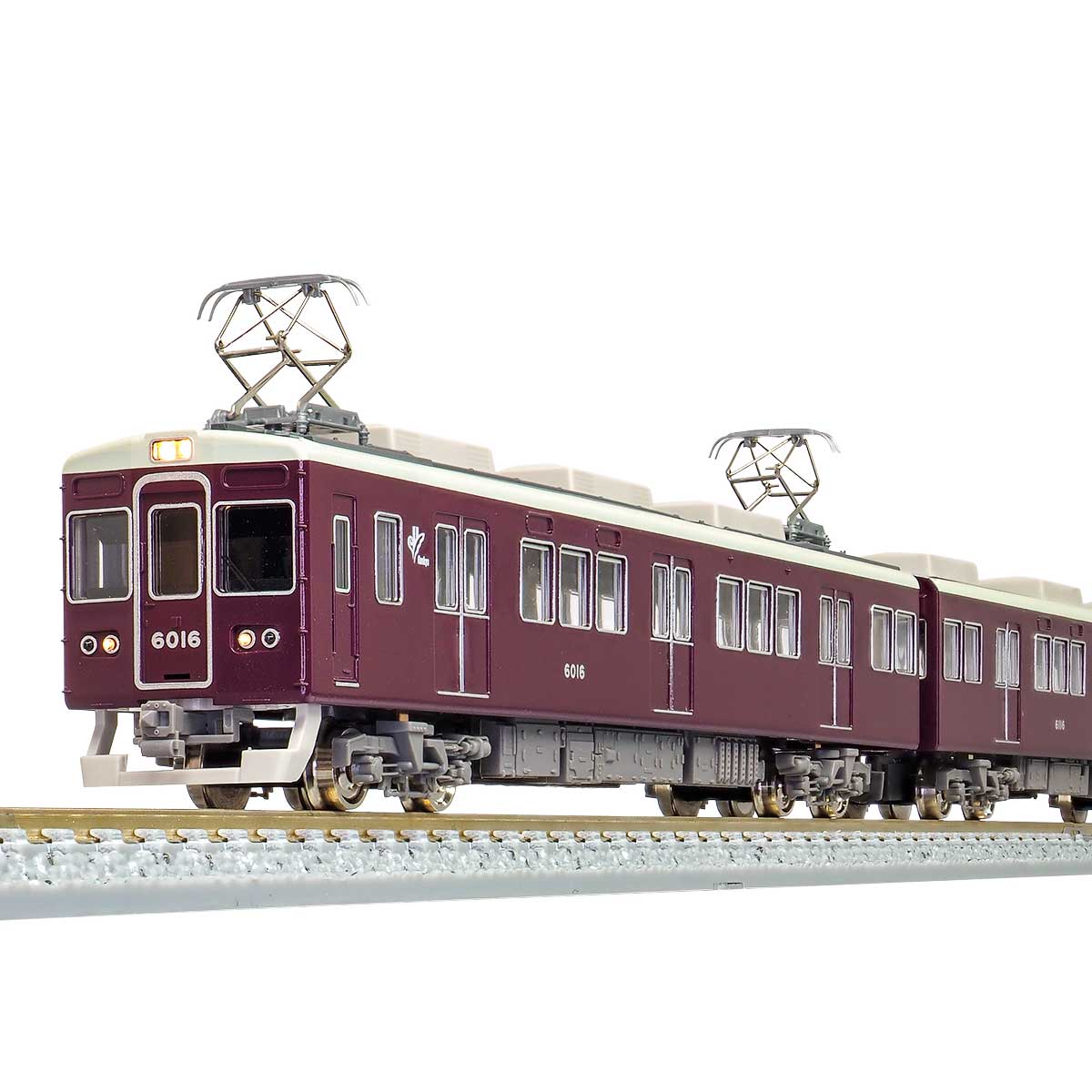 31633＞阪急6000系 神戸線6016編成 増結用先頭車2両セット（動力無し