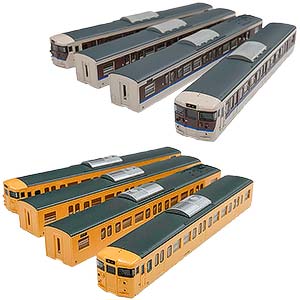 7509＞床下台車セット 近郊タイプ 基本4両用A（動力付き）｜床下・台車