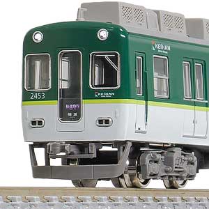 31841＞京阪2400系（2次車・2454編成・新塗装）7両編成セット（動力