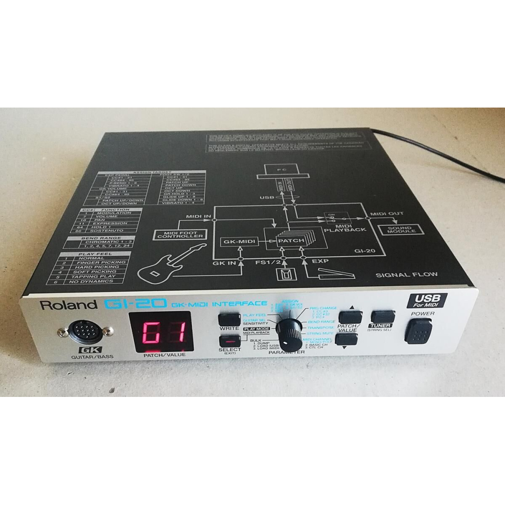 Roland GI-20 Guitar/Bass Synthesizer