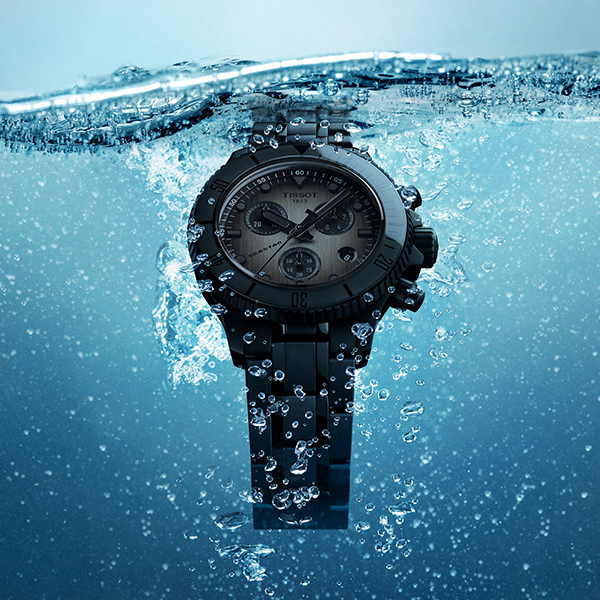 2025新作 深海から生まれた新たなサイズ。「ティソ シースター クロノ