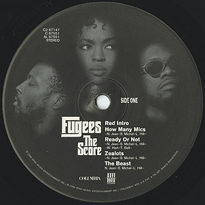 Fugees / The Score(2LP) / Columbia/Ruff House 1996 USオリジナル盤