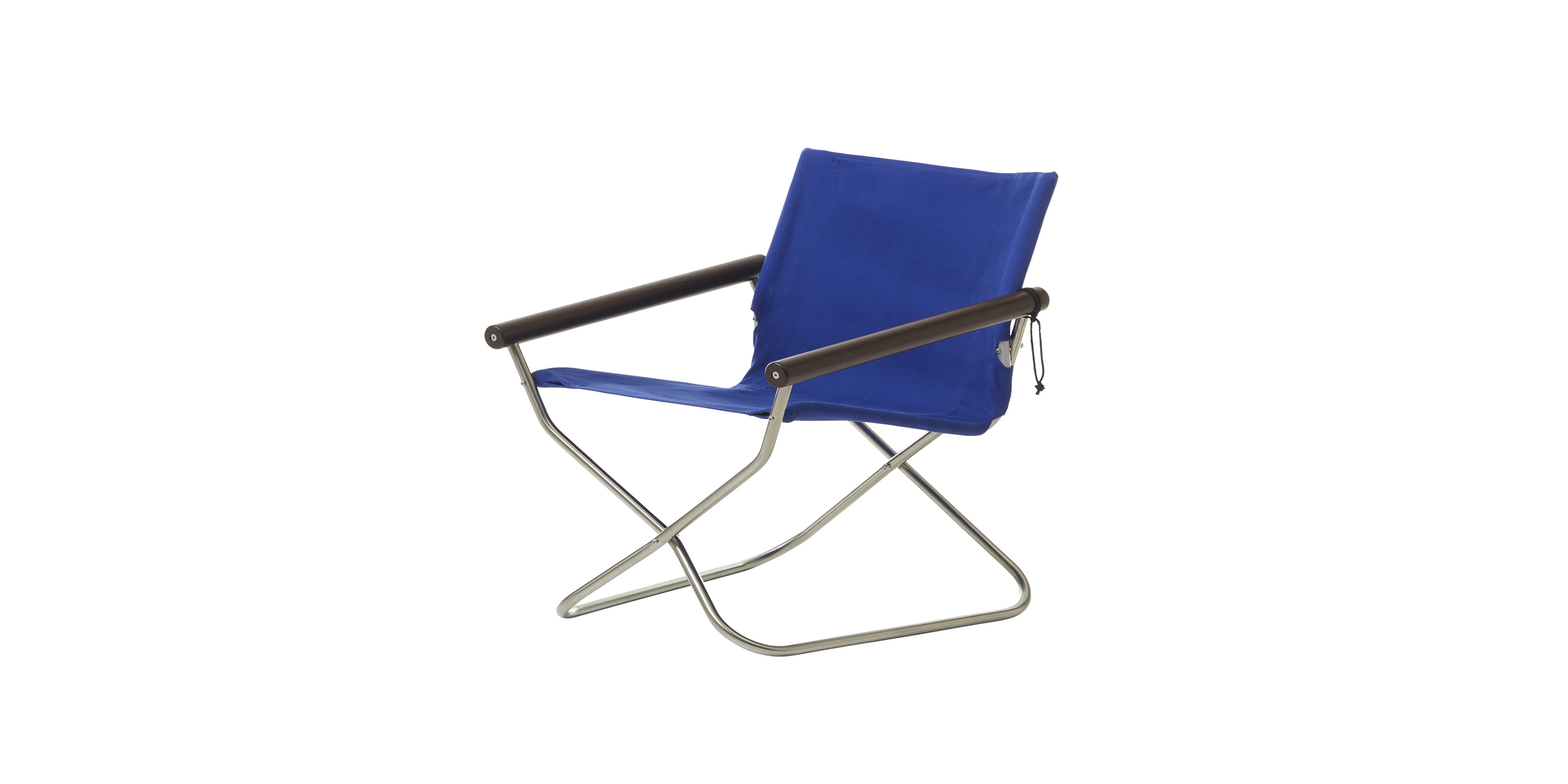 ニーチェアエックス オットマン・ダークブラウン × ブルー | D&DEPARTMENT