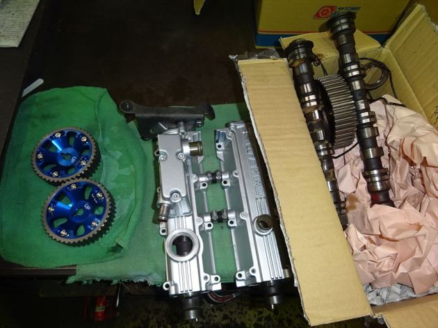 アルトワークス CS22S K6A カムシャフト交換 完成！｜車のチューニング