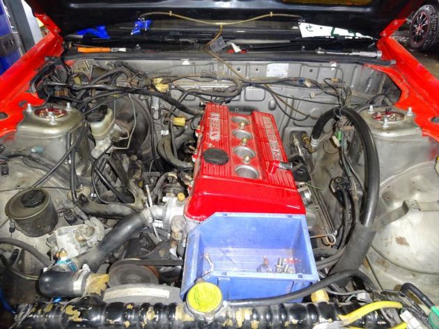 スカイライン DR30 FJ20DET I/C タービン取付 始まる！｜車の