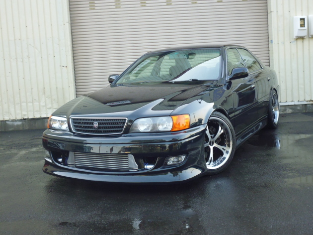 チェイサー ツアラーV フルエアロ 前置IC 機械式LSD 車高調 入庫