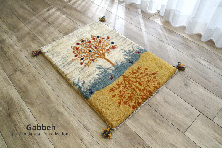 ペルシャ ギャッペ玄関マット#10394 60×88cm | ラグマット・玄関マット