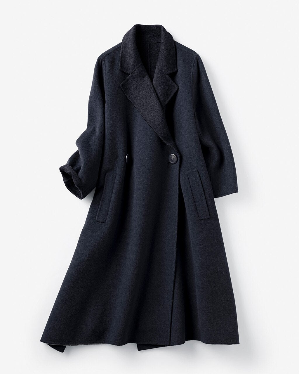 ダブルフェイス・Aラインコート/DoCLASSE