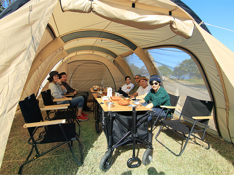 カマボコテント3L（タン） T7-690-TN - DOD（ディーオーディー）【公式