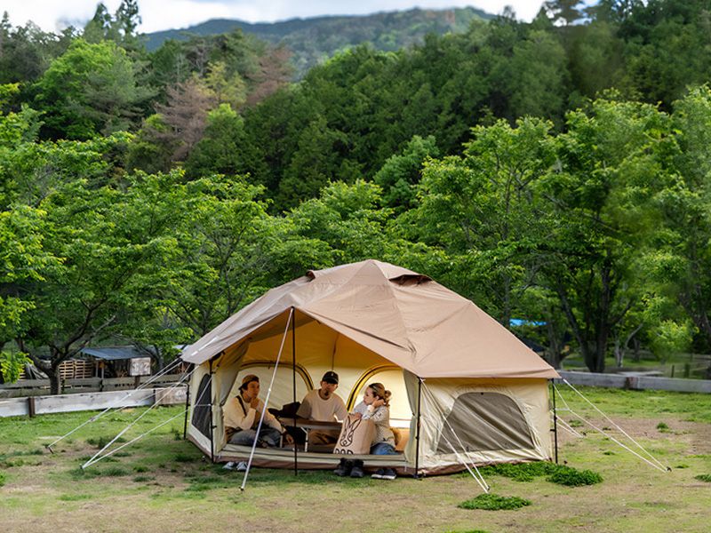 でかキノコテント - DOD（ディーオーディー）【公式ブランドサイト】