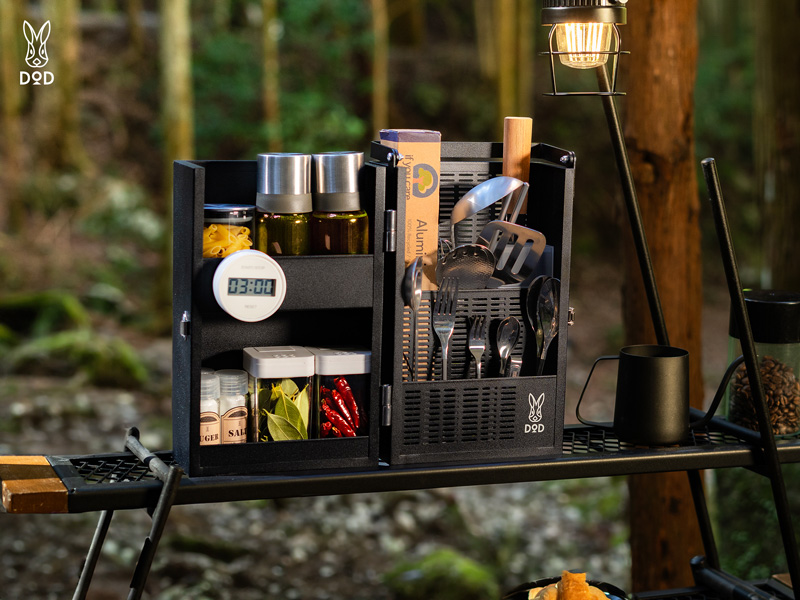 シェフレルシェルフLITE（ブラック） - DOD（ディーオーディー）【公式