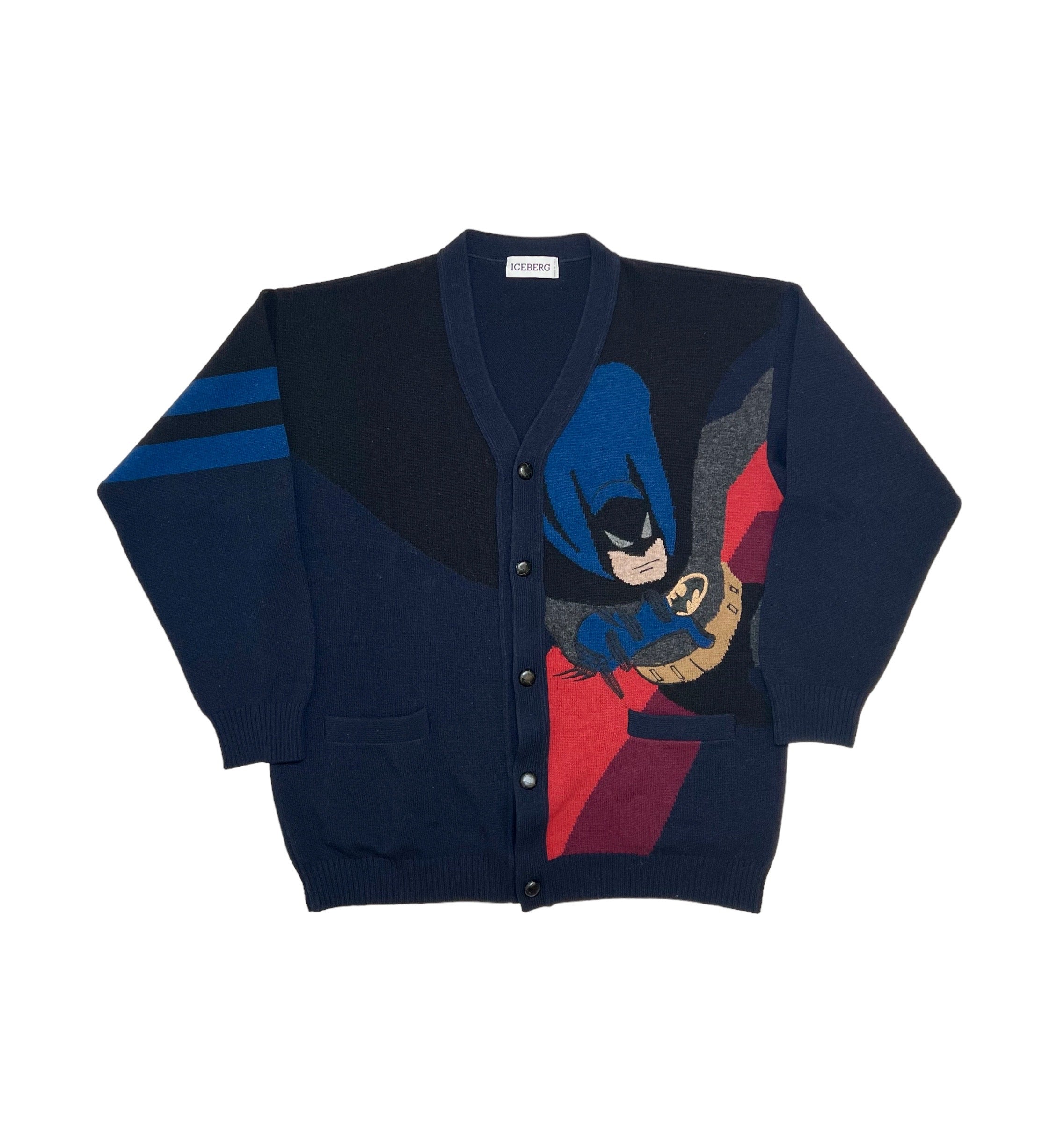 1994 Iceberg Batman cardigan sweater – Dog Park