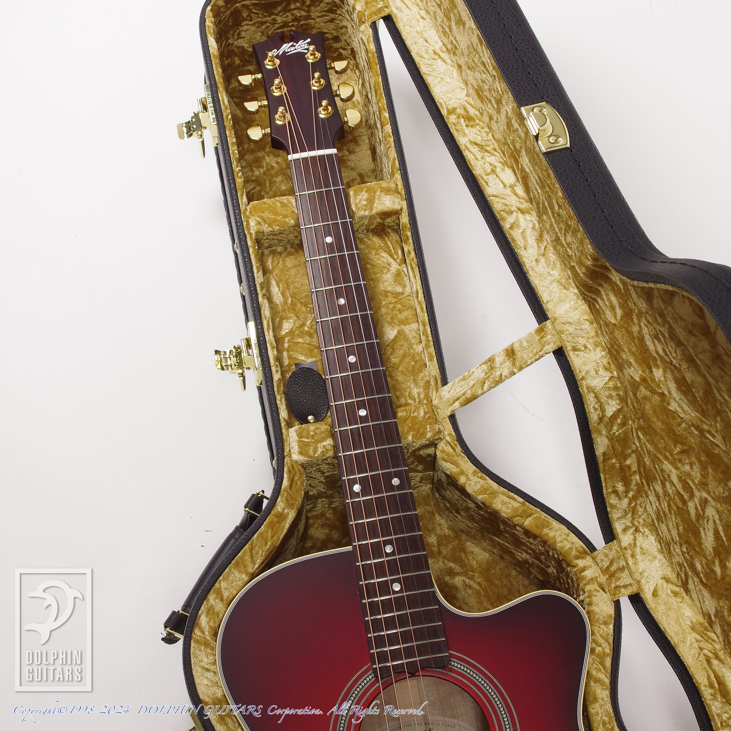 MATON:EBG808PF LTD Antique Red Burst 2025