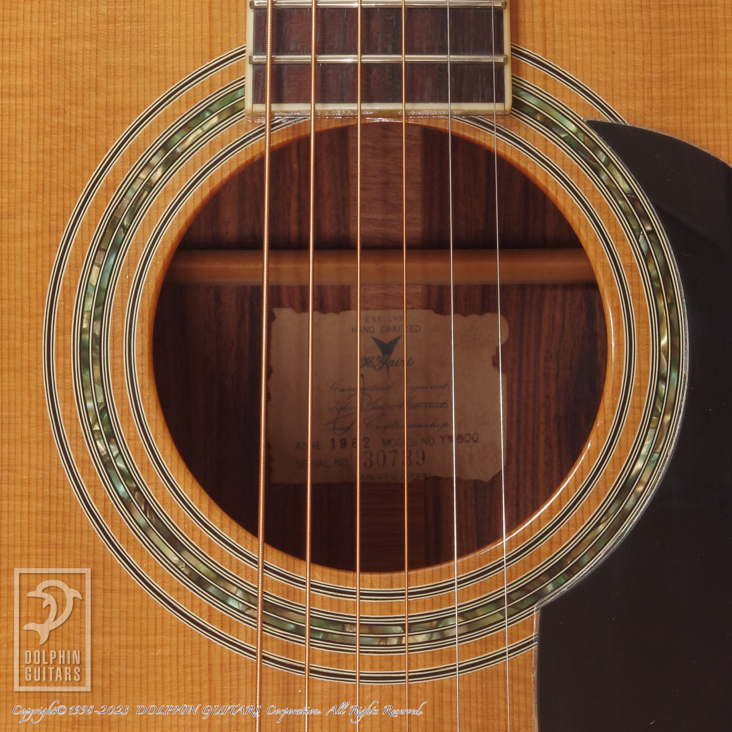 K.YAIRI YW-600|ドルフィンギターズ