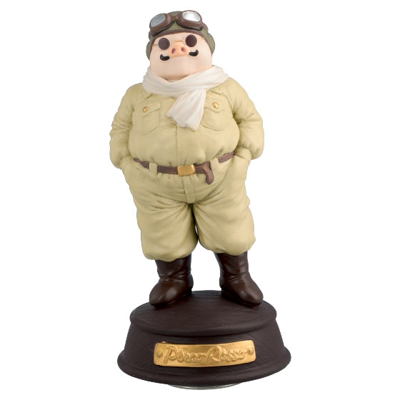 紅の豚 磁器オルゴール 飛行機服 ポルコロッソ | どんぐり共和国そらの