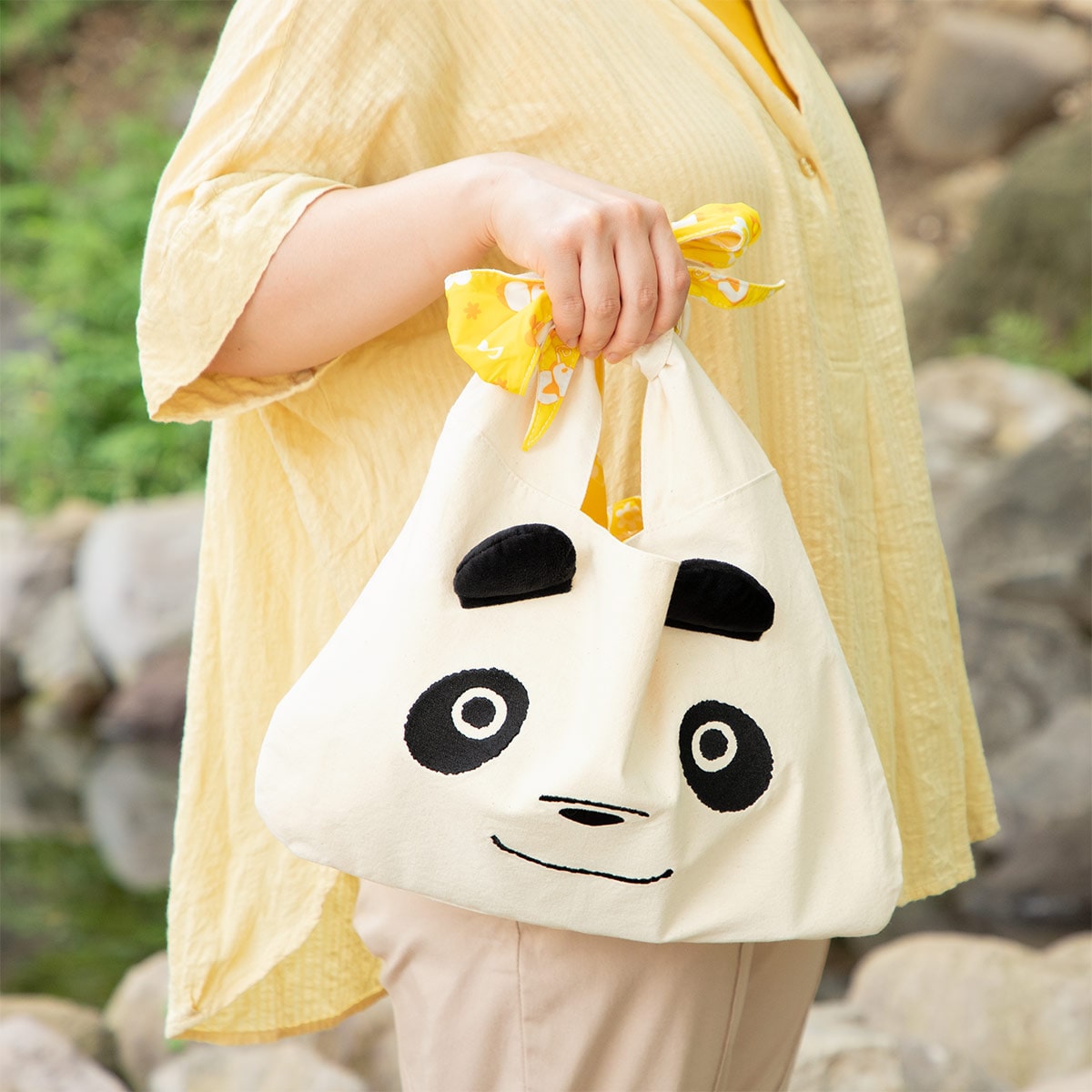 t*い様 コヤンイサムチョン トートバッグ クラウディちゃん ハンドメイド