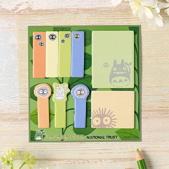 トトロファンドグッズ ふせん (クロスケ) [S-801] | どんぐり共和国