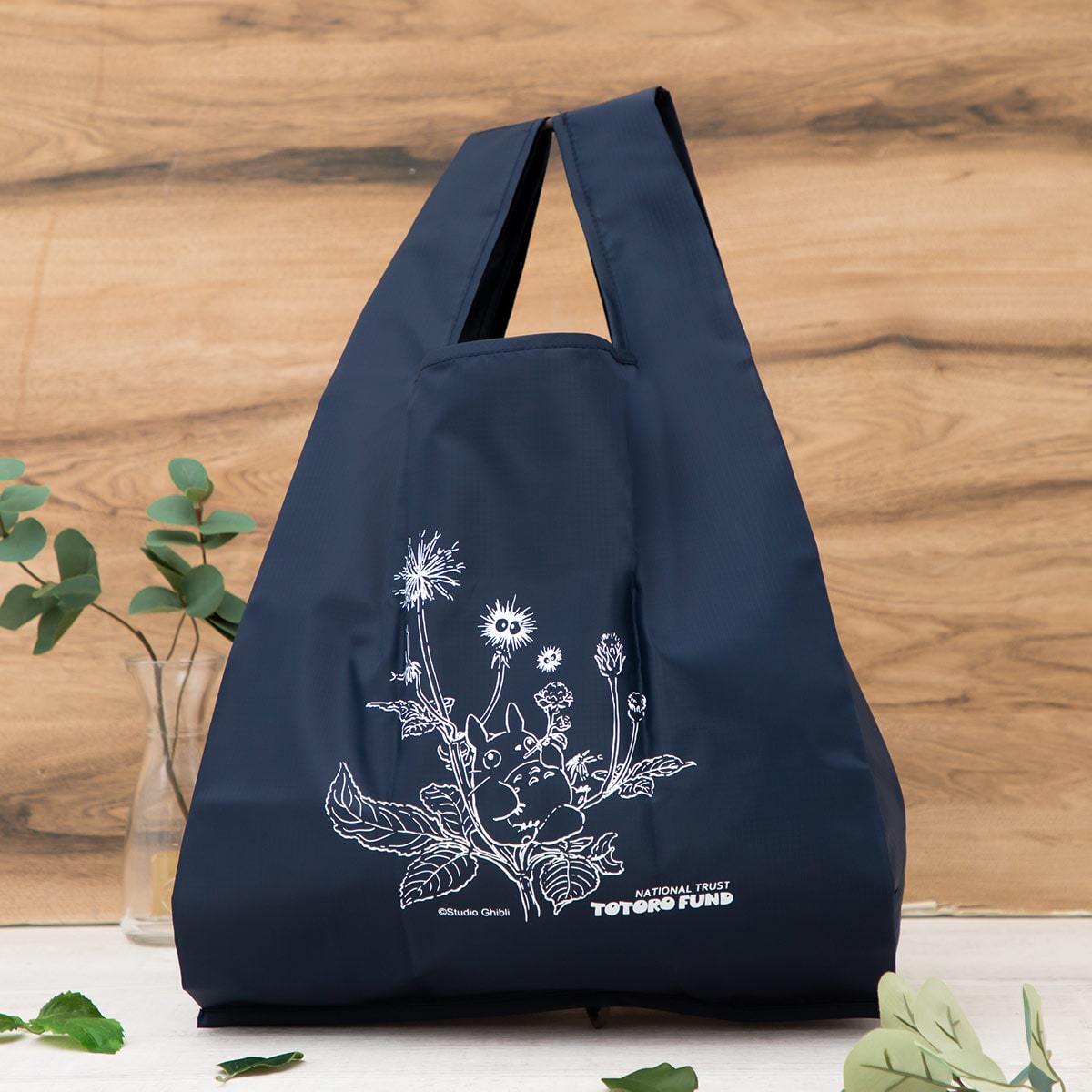 トトロファンドグッズ 折りたたみエコバッグ（センダングサ） [B-162