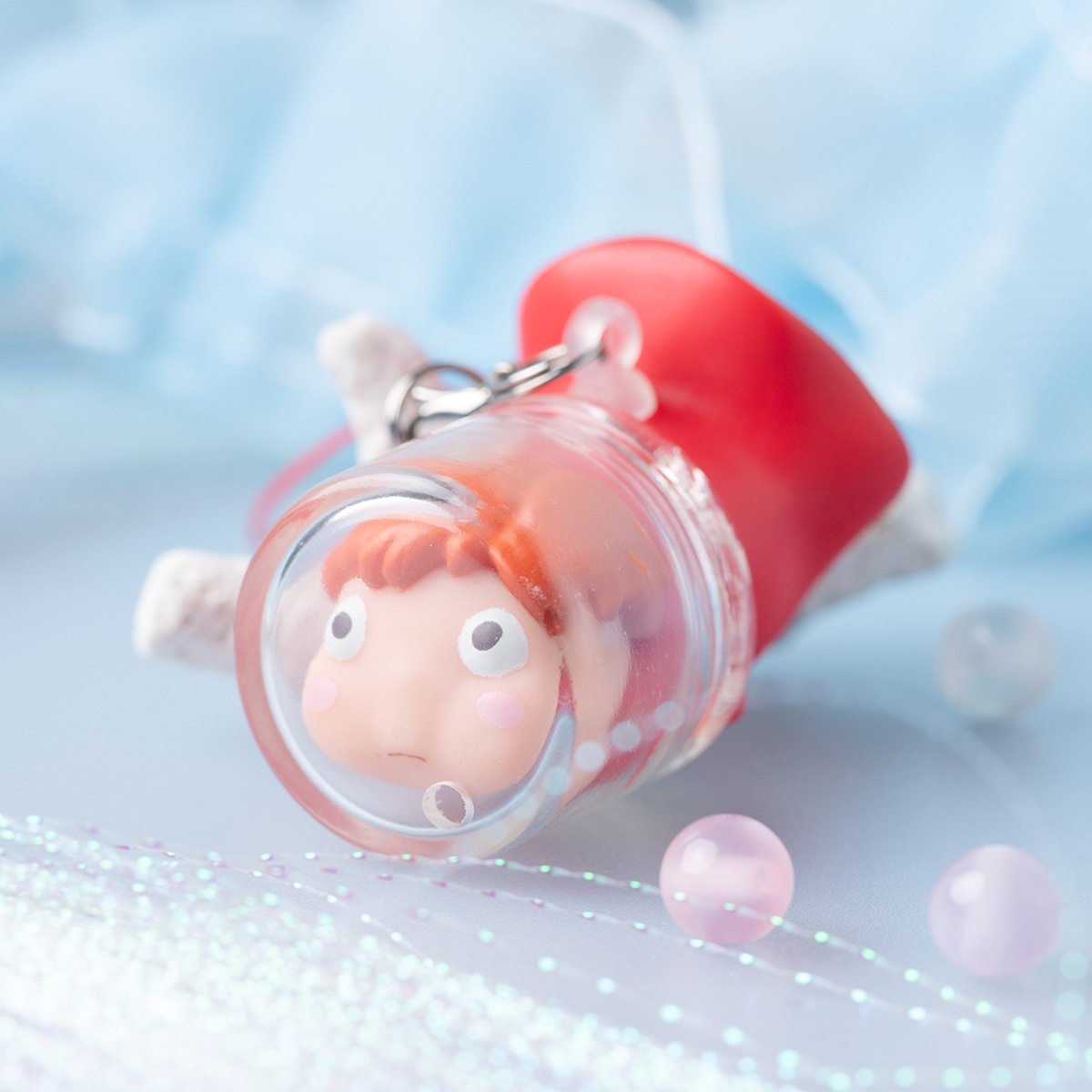 崖の上のポニョ ソフビホルダー 瓶にすっぽりポニョ | どんぐり共和国