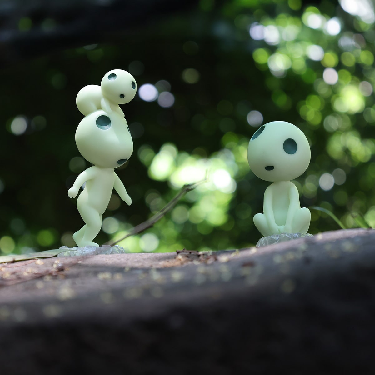 もののけ姫 コダマの置物 ぽってりコダマ | どんぐり共和国そらのうえ店