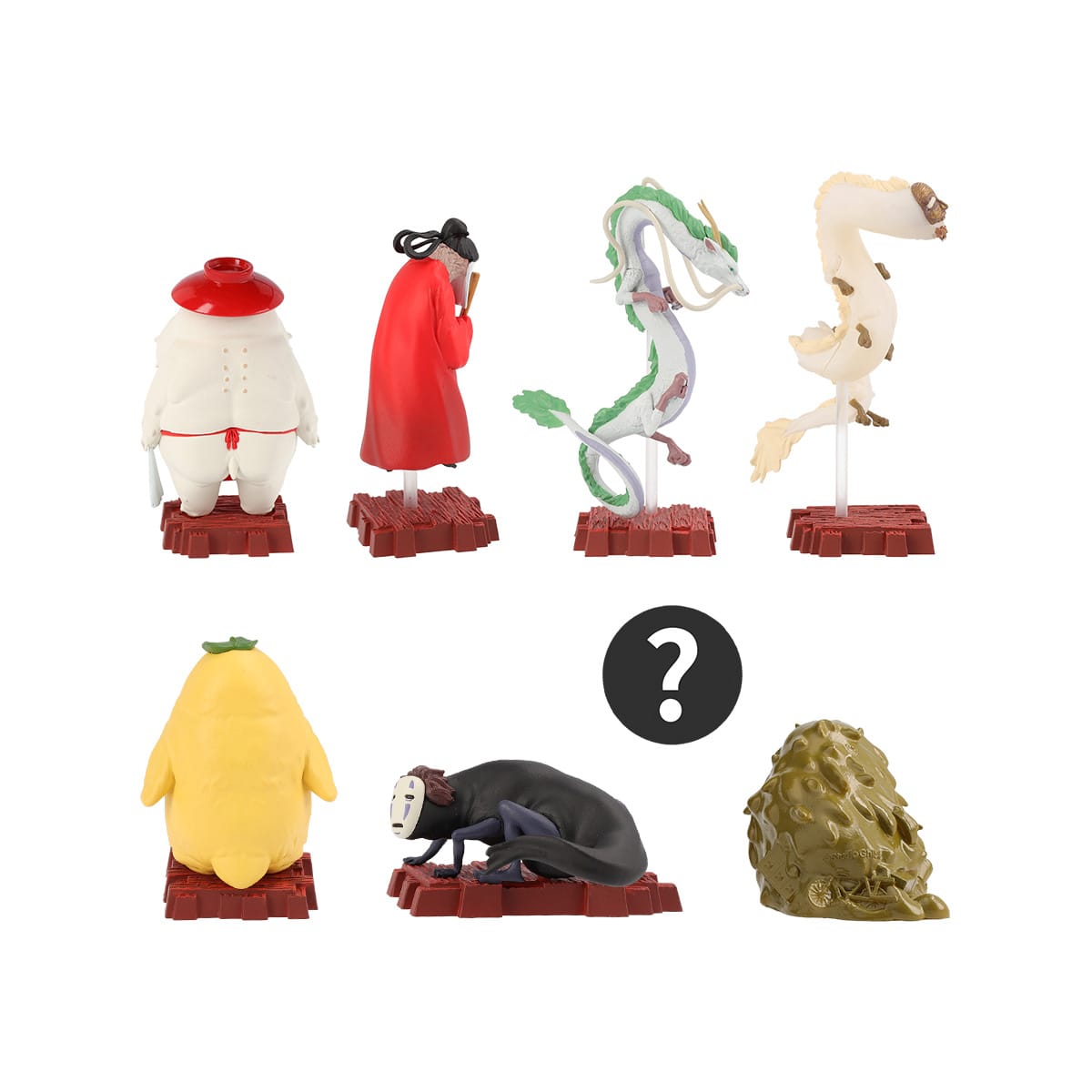 千と千尋の神隠し ポーズがいっぱいコレクションDX 神様いっぱい(単品