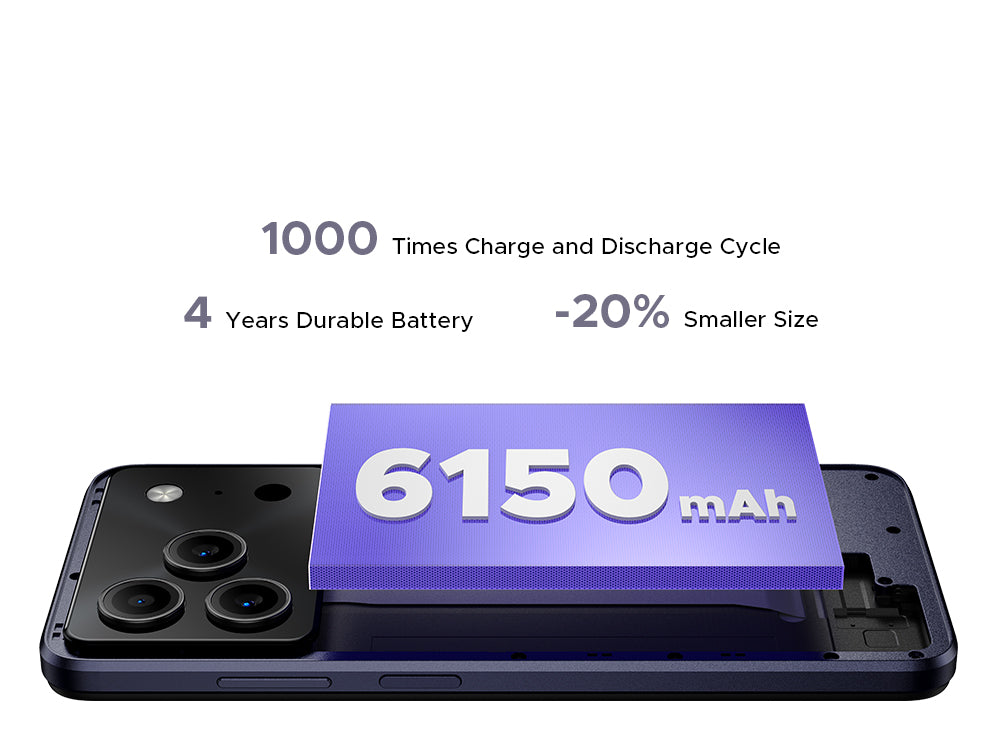 DOOGEE Note56 Plus - 8.45mm Slim Android 16 Smartphone | 6150mAh