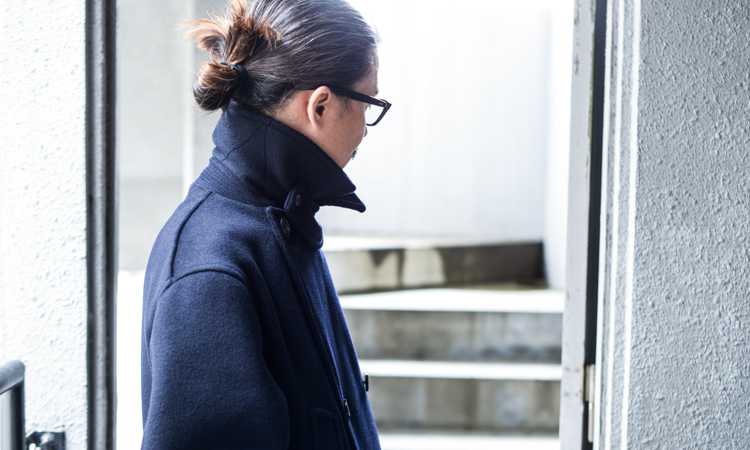 Vol.3461 【AURALEE：BEAVER MELTON P-COAT】｜AUBERGE・Needles