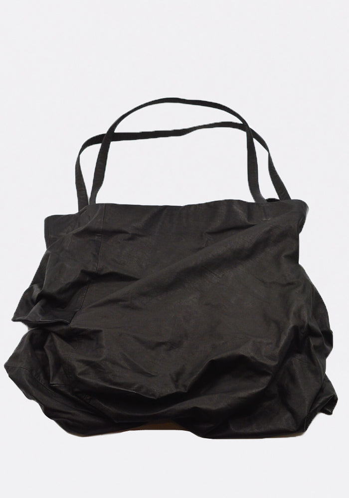 YOHJI YAMAMOTO DISCORD UNEVENNISS LEATHER TOTE BAG | DOSHABURI Shop
