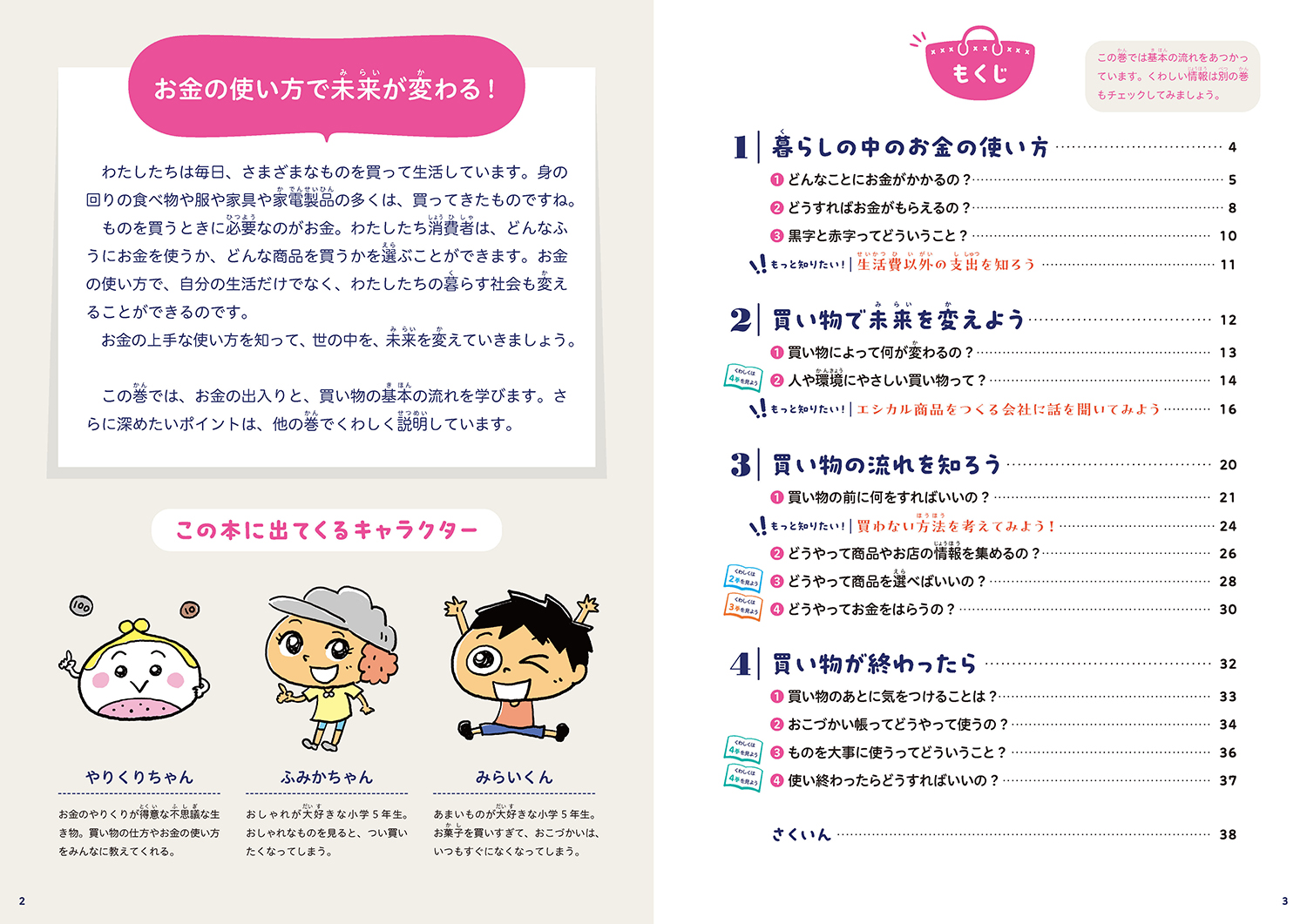 お金の使い方で未来を変えよう！ ①買い物の基本を知ろう (お金の