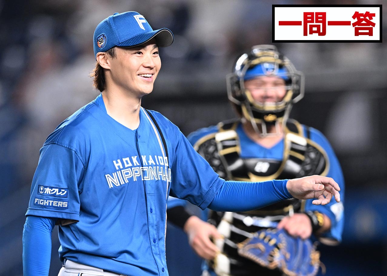 一問一答】山崎福也 打たせて取って9勝目 先輩伏見の巧打に称賛と感謝