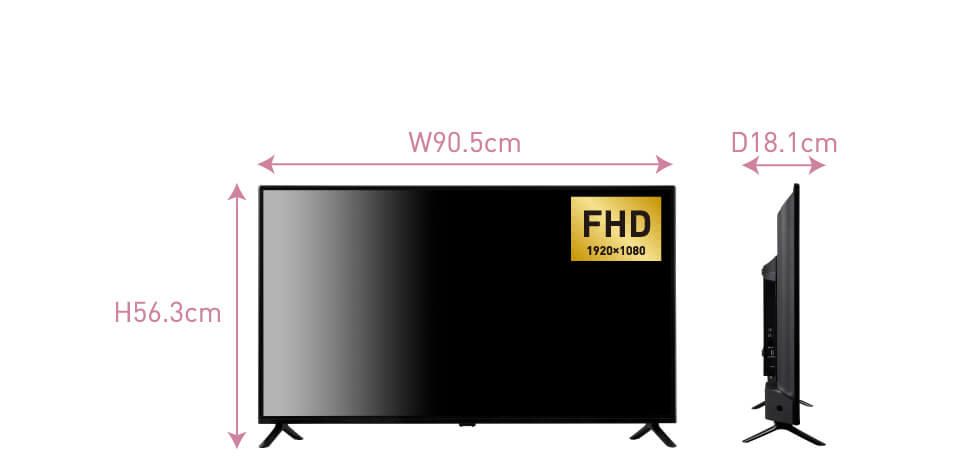 BASIC ROOM series 【公式】ORION（オリオン）日本思考の4K液晶テレビ