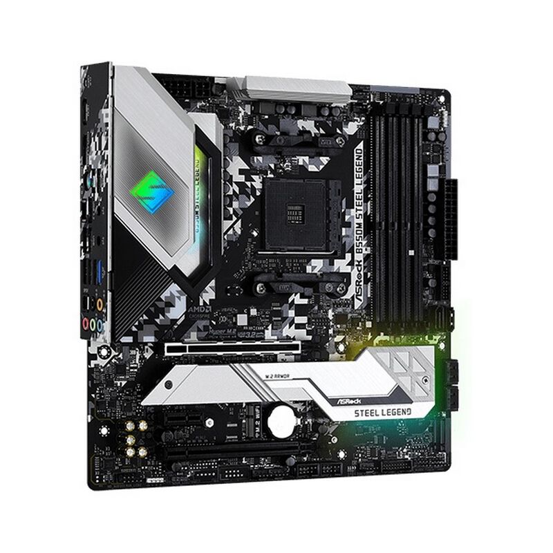 ASRock B550M Steel Legend (B550 AM4 MicroATX) ｜ パソコン通販の