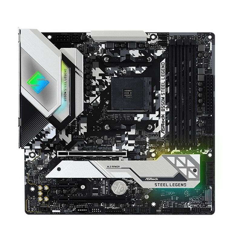 ASRock B550M Steel Legend (B550 AM4 MicroATX) ｜ パソコン通販の
