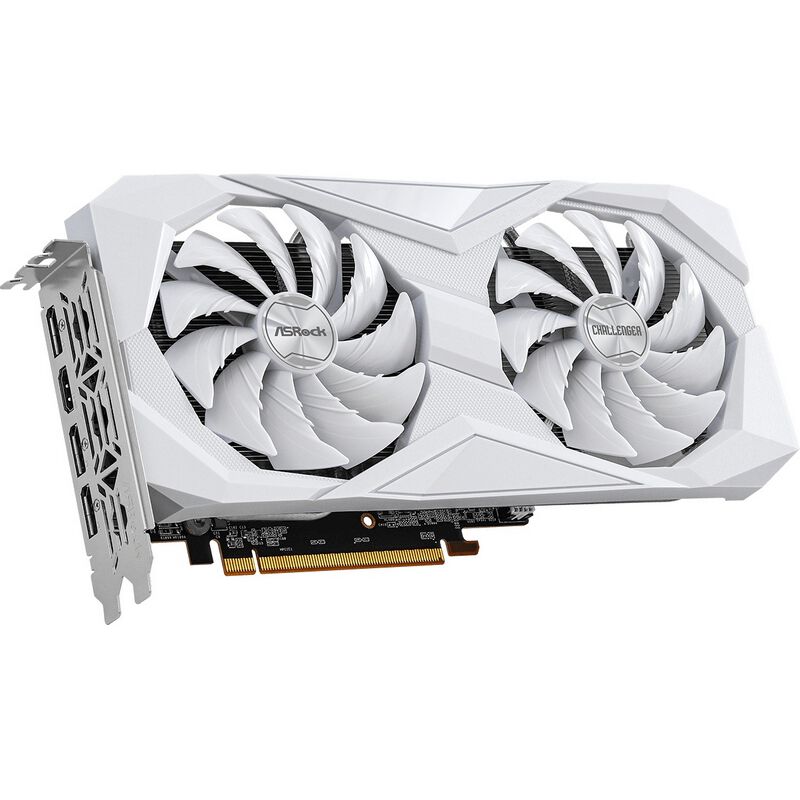 ASRock Radeon RX 6600 Challenger White 8GB (RX6600 CLW 8G