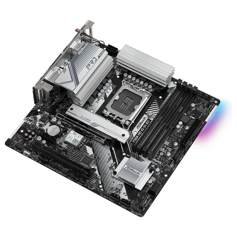ASRock B760M Pro RS/D4 WiFi (B760 1700 MicroATX) ドスパラ限定