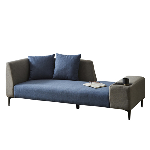 2口コンセント付きのマルチソファー!ブルー色! SO-ISC-BL 後藤家具物産