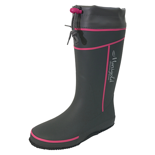 レインブーツ RL-1901 GRAY マリーゴールド 紳士長靴 S グレー