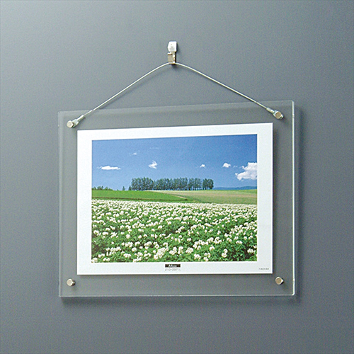 アクリル製ピクチャーフレーム/壁掛け フ-ACH-A4 Nakabayashi 額縁 A4