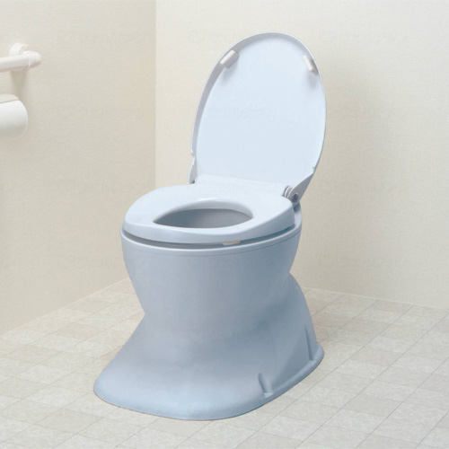 サニタリエースHG据置式/ライトブルー 002124_1160 安寿 排泄関連