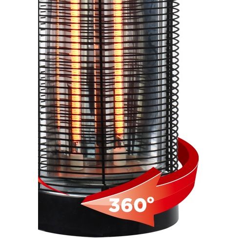 赤外線ヒーター サラマンダー HEAT-K-121B 業務用屋外使用可能な防水