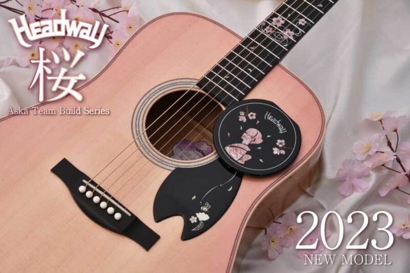 Headway桜前線】2023年Standard桜ギター発表！！ | Deviser ｜株式会社